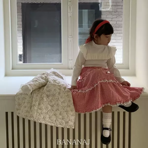 Banana J - Korean Children Fashion - #kidzfashiontrend - Wonder Frill Tee - 5