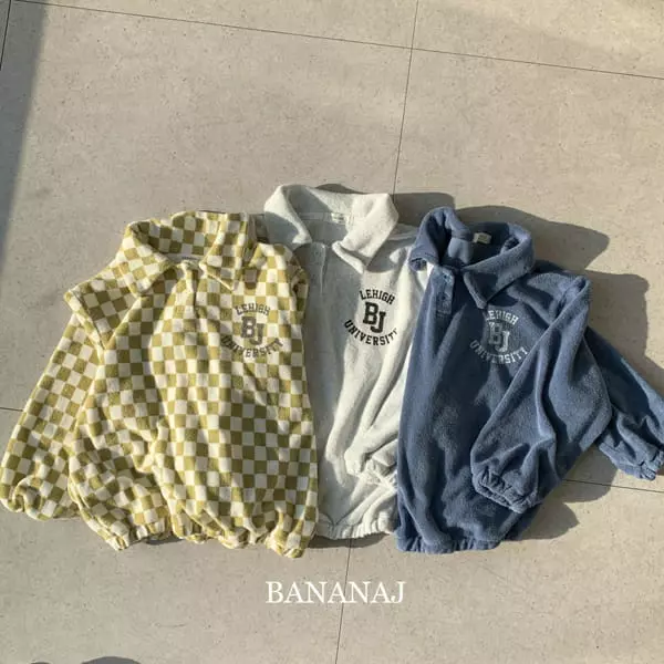 Banana J - Korean Children Fashion - #littlefashionista - Collar Sweatshirt - 11