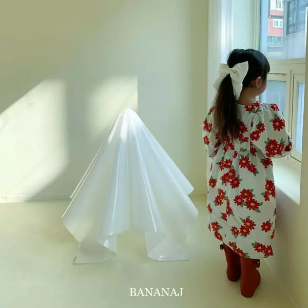 Banana J - Korean Children Fashion - #minifashionista - Big Flower One-piece - 8