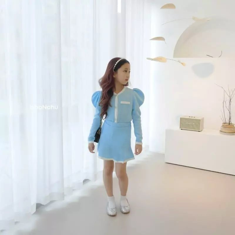 Bbonchu - Korean Children Fashion - #Kfashion4kids - Sha Sha Top Bottom Set - 12