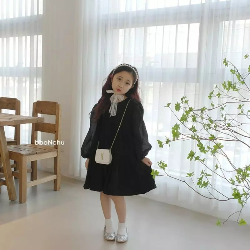 Bbonchu - Korean Children Fashion - #Kfashion4kids - Cancan One-piece - 6