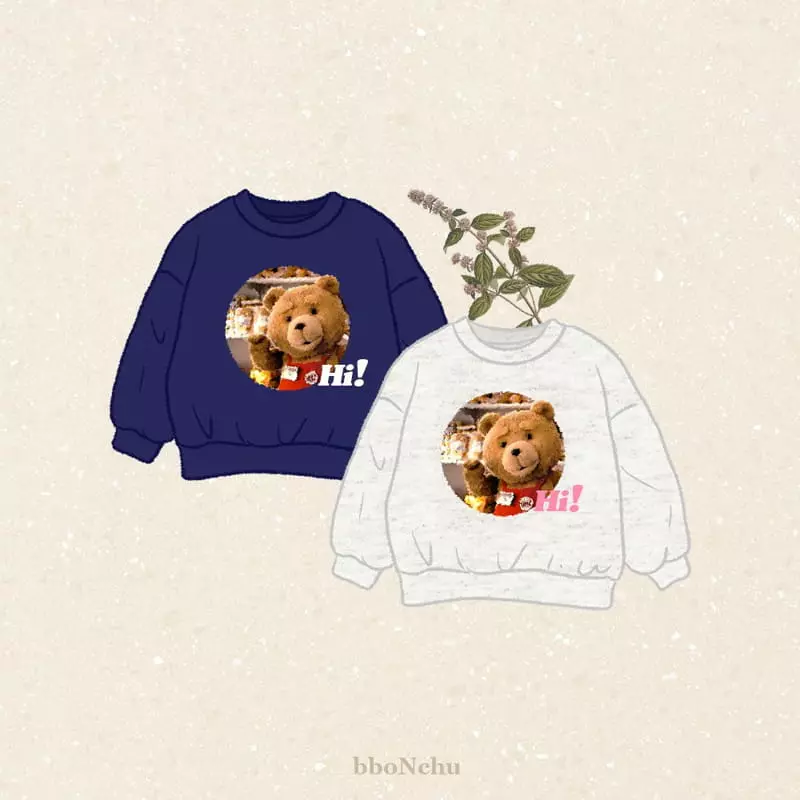 Bbonchu - Korean Children Fashion - #Kfashion4kids - High Ted Sweatshirt - 7