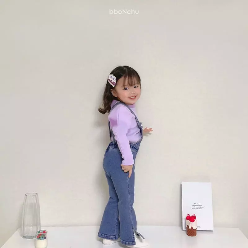 Bbonchu - Korean Children Fashion - #Kfashion4kids - Bbog Bbong Rib Tee - 12