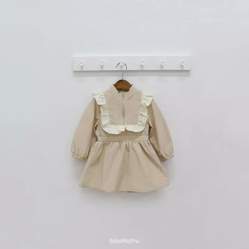 Bbonchu - Korean Children Fashion - #stylishchildhood - Spring Wind One-piece - 4