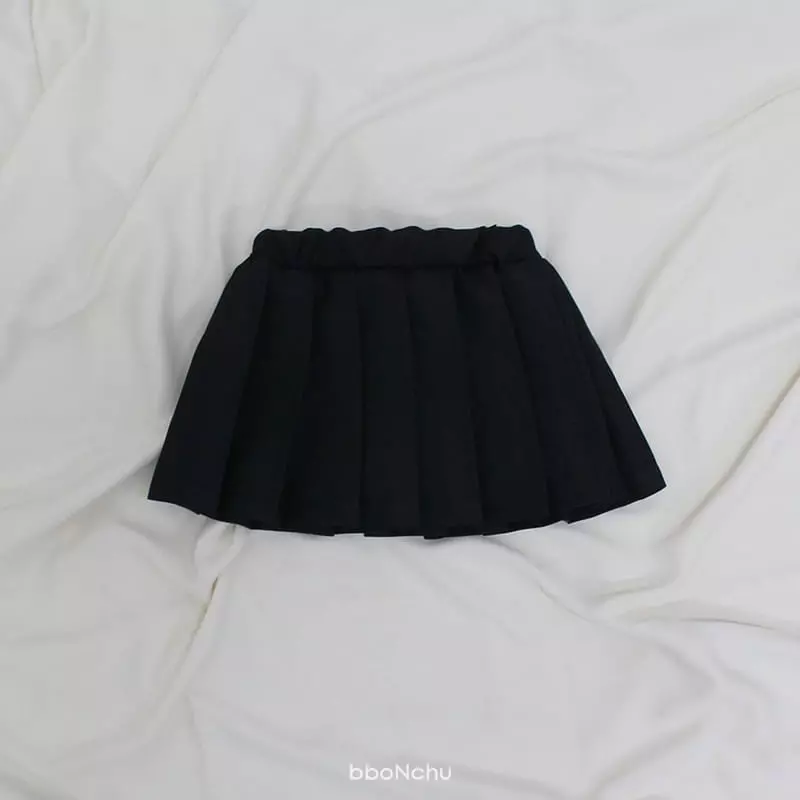 Bbonchu - Korean Children Fashion - #childofig - Pleats Skirt - 2