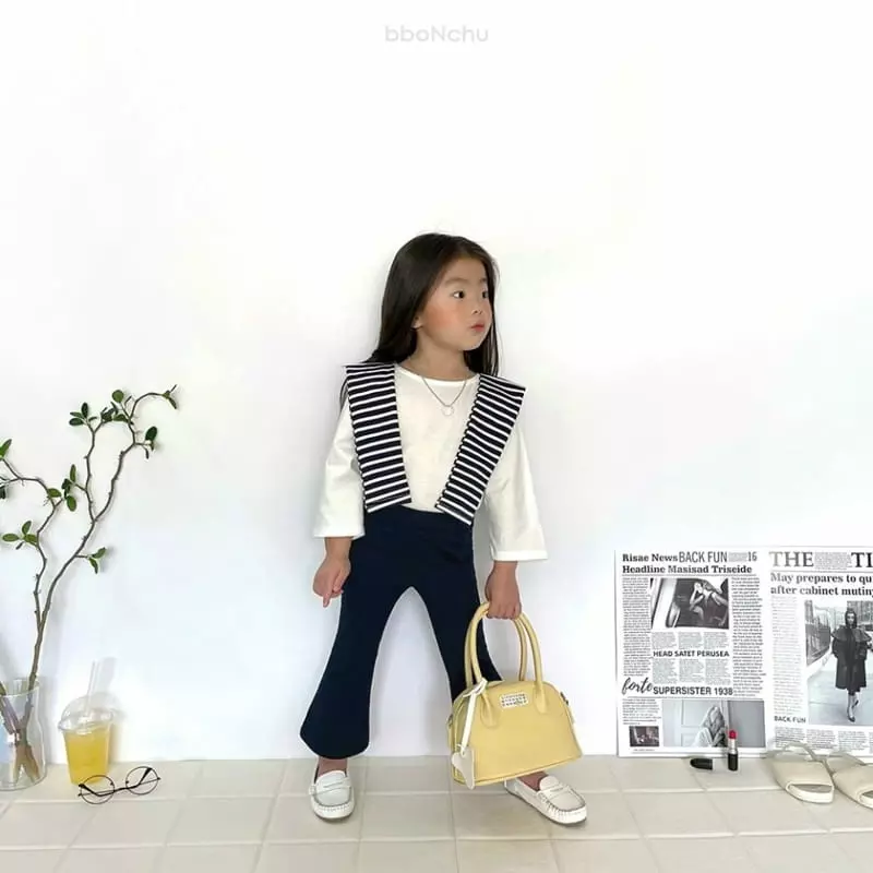 Bbonchu - Korean Children Fashion - #childofig - Cuty Bootscut Pants - 4