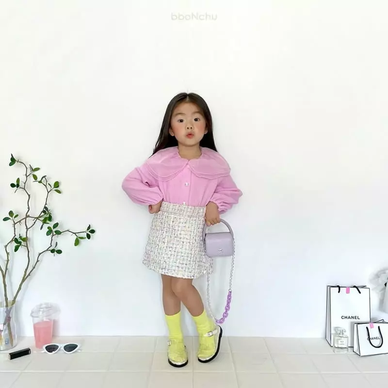 Bbonchu - Korean Children Fashion - #childrensboutique - Pearl Waffle Cardigan - 3
