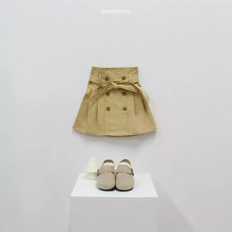 Bbonchu - Korean Children Fashion - #childrensboutique - Trench Skirt - 3