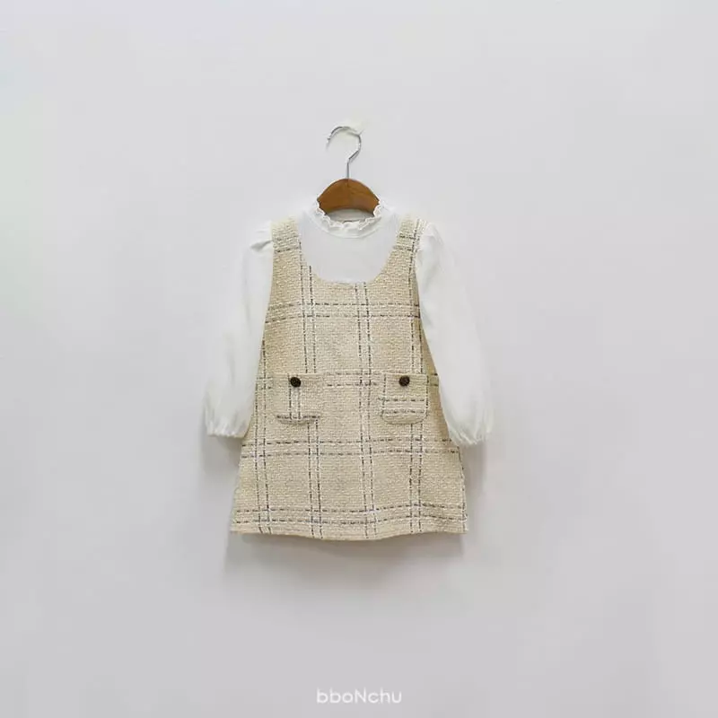 Bbonchu - Korean Children Fashion - #childrensboutique - Twid One-piece - 2