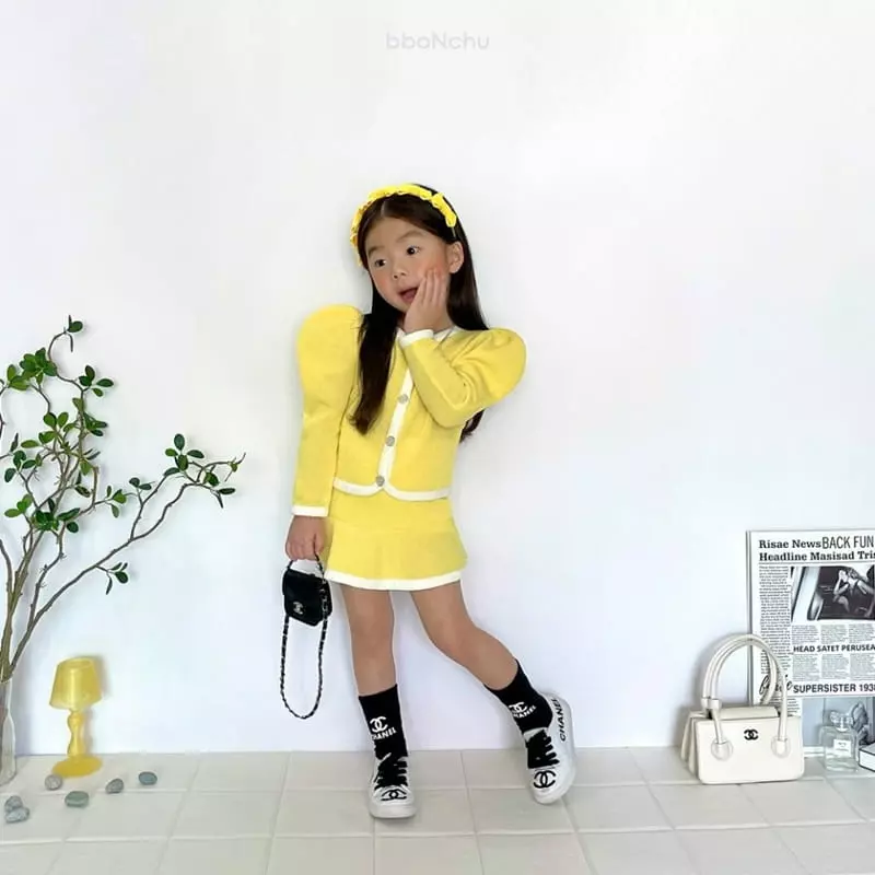 Bbonchu - Korean Children Fashion - #designkidswear - Sha Sha Top Bottom Set - 6