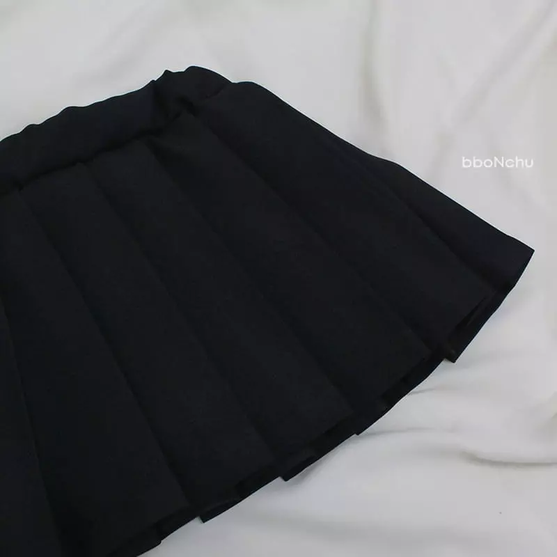 Bbonchu - Korean Children Fashion - #childrensboutique - Pleats Skirt - 4