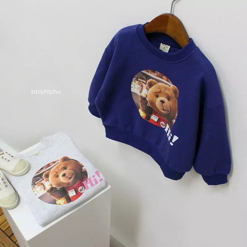 Bbonchu - Korean Children Fashion - #designkidswear - High Ted Sweatshirt