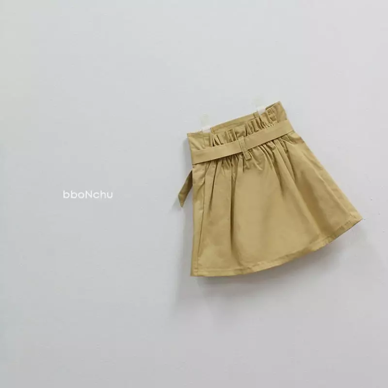 Bbonchu - Korean Children Fashion - #childrensboutique - Trench Skirt - 4
