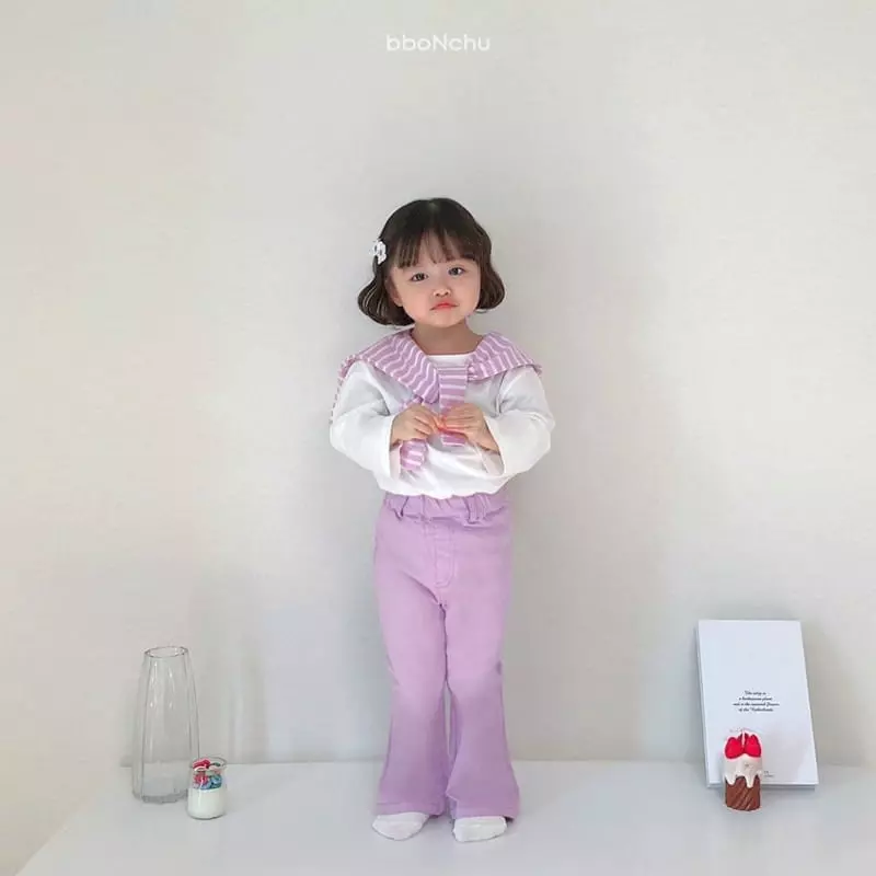Bbonchu - Korean Children Fashion - #discoveringself - New Semester Tee - 11