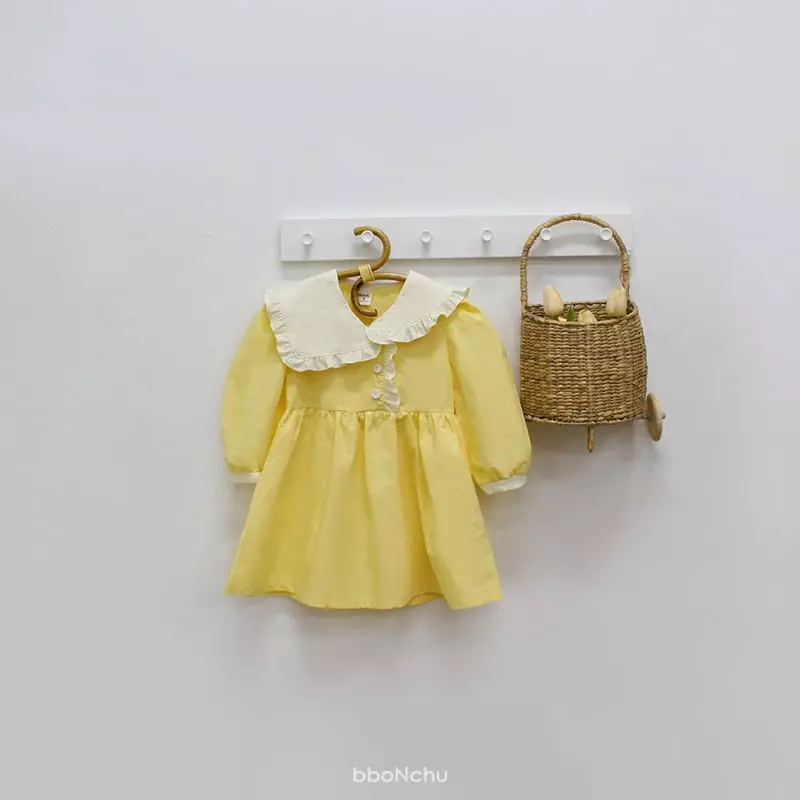 Bbonchu - Korean Children Fashion - #designkidswear - Butter One-piece - 4
