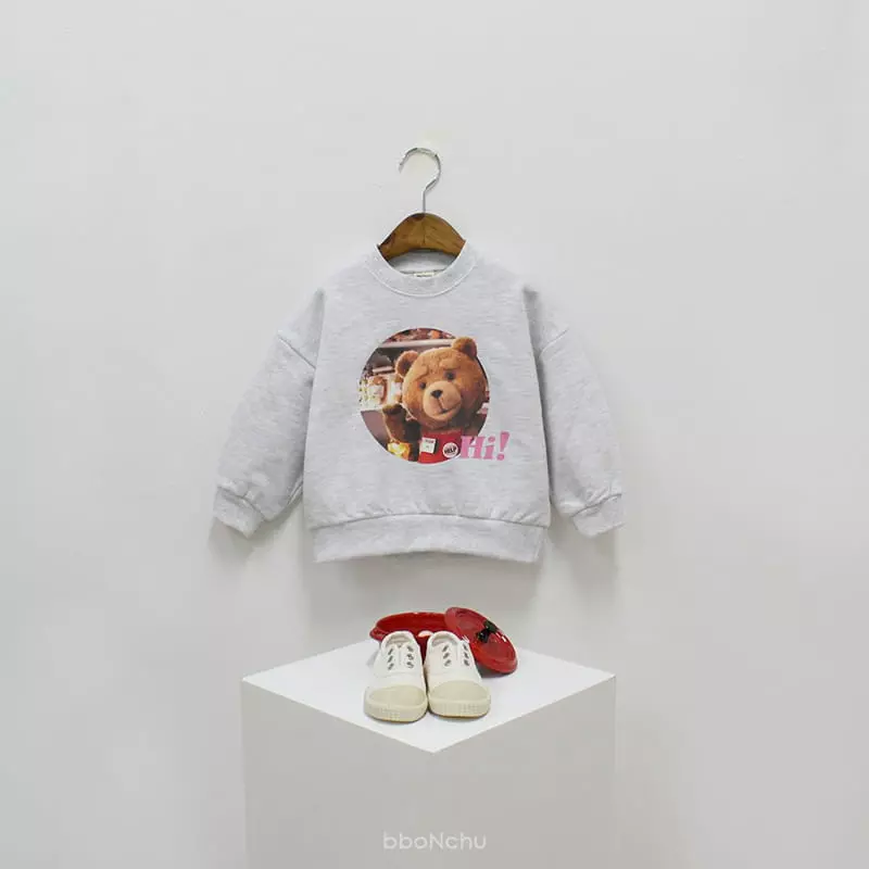 Bbonchu - Korean Children Fashion - #discoveringself - High Ted Sweatshirt - 2