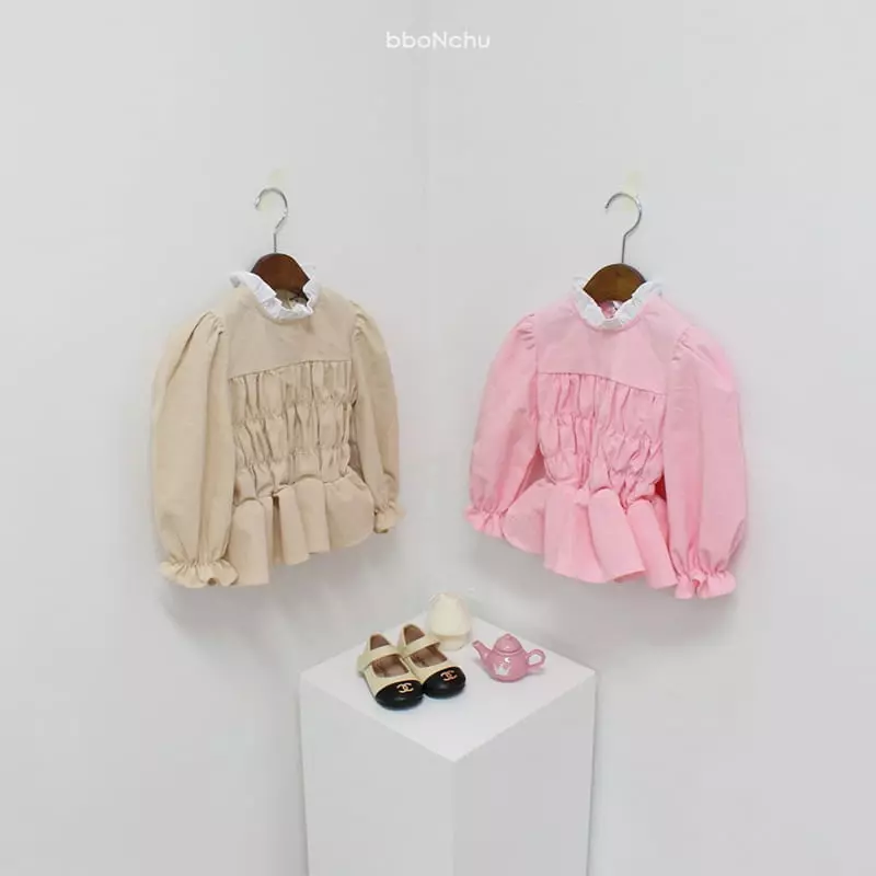 Bbonchu - Korean Children Fashion - #discoveringself - Romantic Blouse