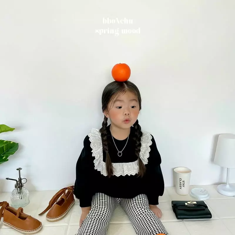 Bbonchu - Korean Children Fashion - #discoveringself - Check Wide Pants - 11