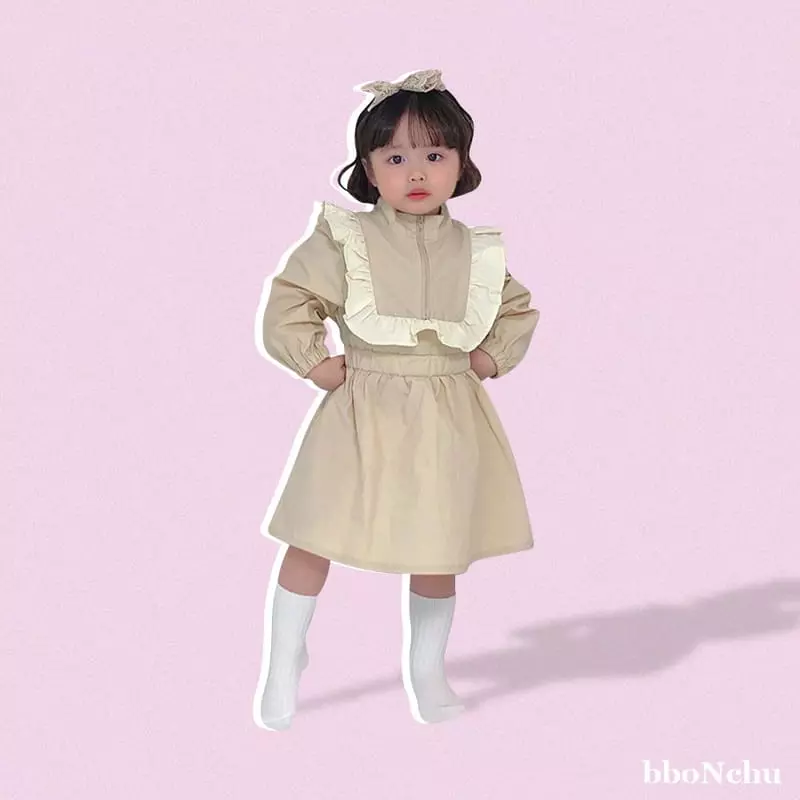 Bbonchu - Korean Children Fashion - #fashionkids - Spring Wind One-piece - 8