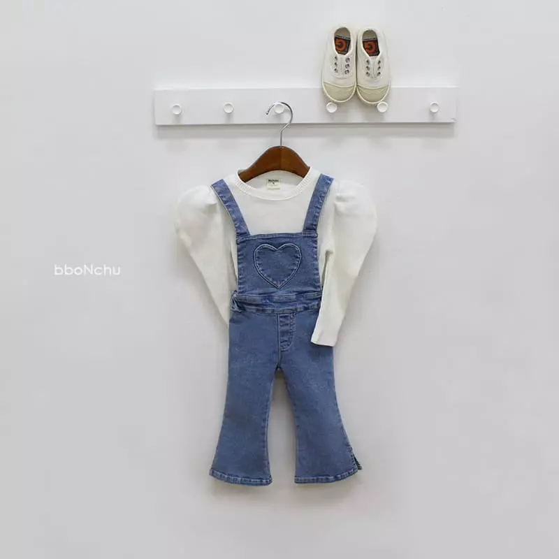Bbonchu - Korean Children Fashion - #fashionkids - Bbog Bbong Rib Tee - 8