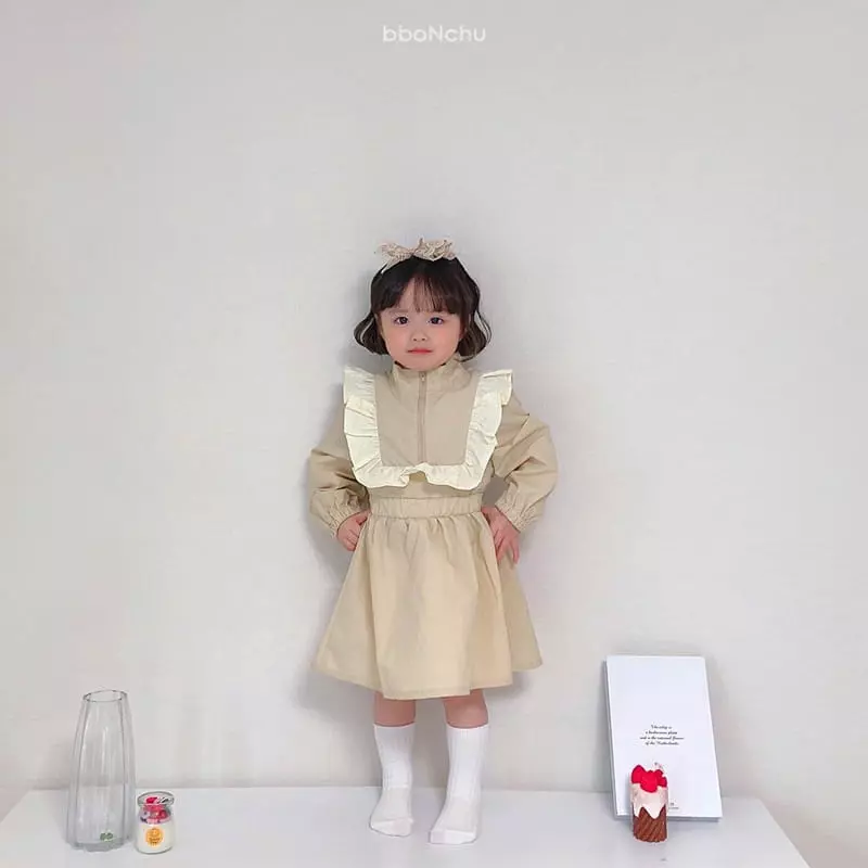 Bbonchu - Korean Children Fashion - #kidsshorts - Spring Wind One-piece - 9