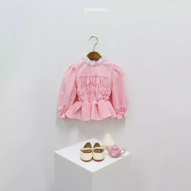 Bbonchu - Korean Children Fashion - #kidsshorts - Romantic Blouse - 3