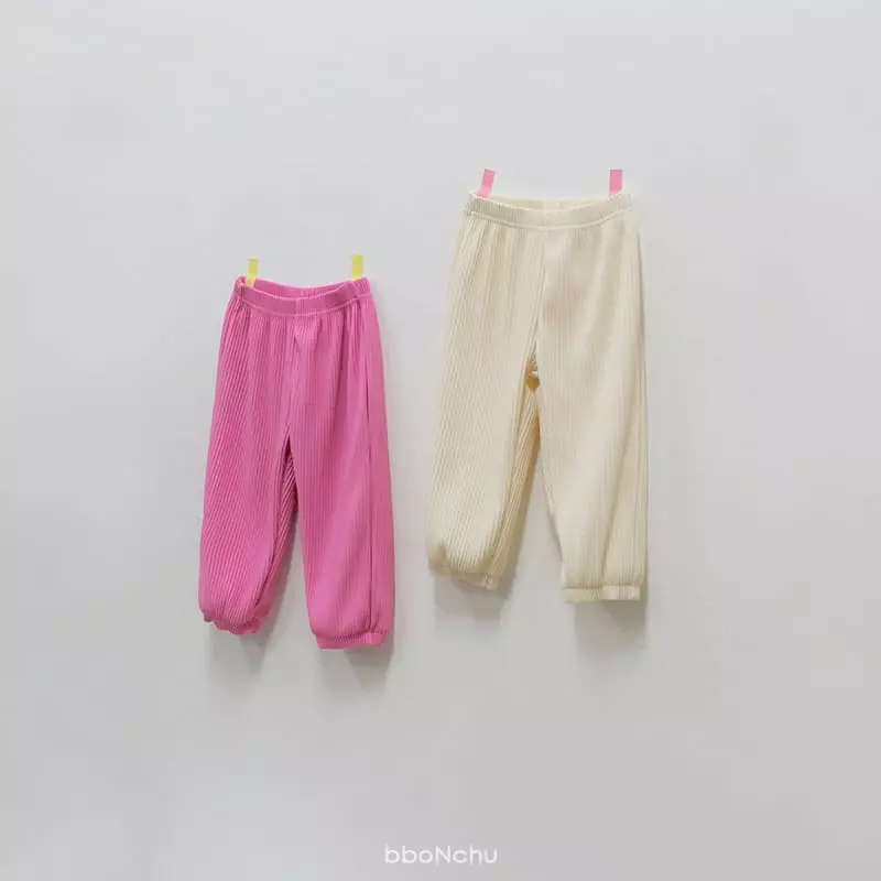 Bbonchu - Korean Children Fashion - #kidsshorts - Winkle Jogger Pants