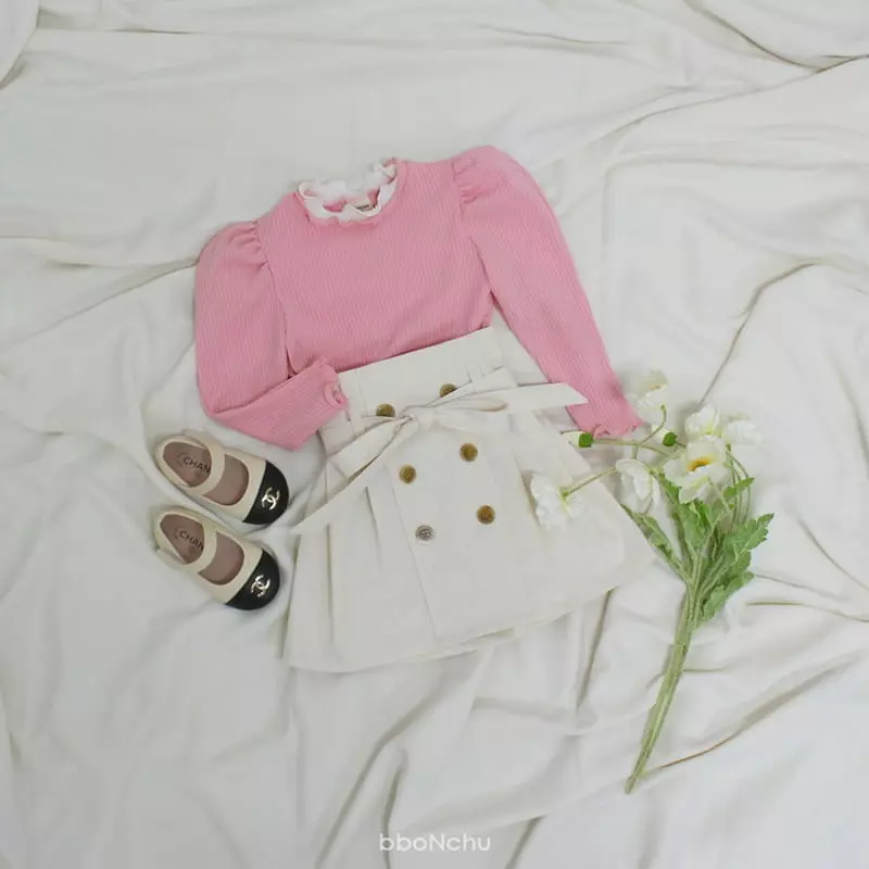 Bbonchu - Korean Children Fashion - #kidsshorts - Trench Skirt - 7