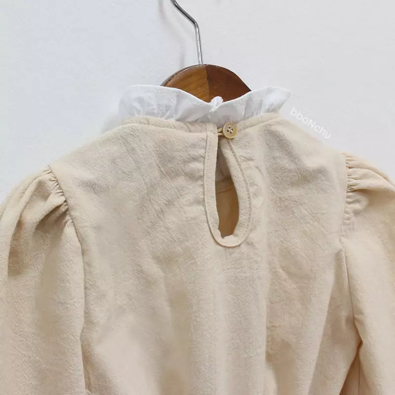 Bbonchu - Korean Children Fashion - #kidsshorts - Romantic Blouse - 4