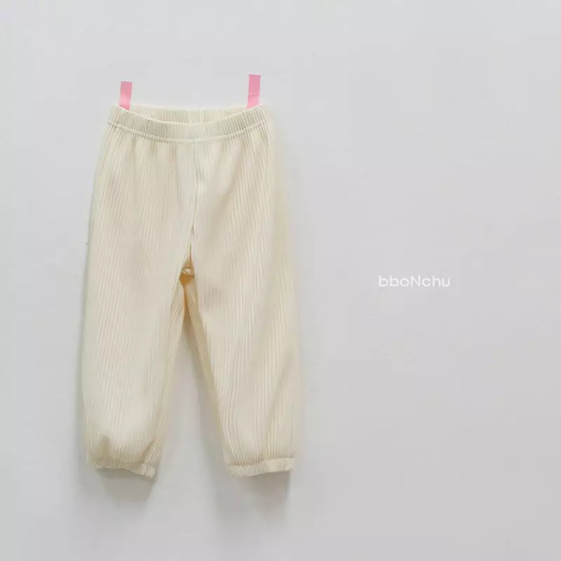 Bbonchu - Korean Children Fashion - #kidsstore - Winkle Jogger Pants - 2