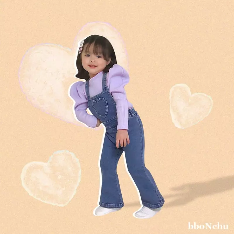 Bbonchu - Korean Children Fashion - #kidsstore - Bbog Bbong Rib Tee - 10