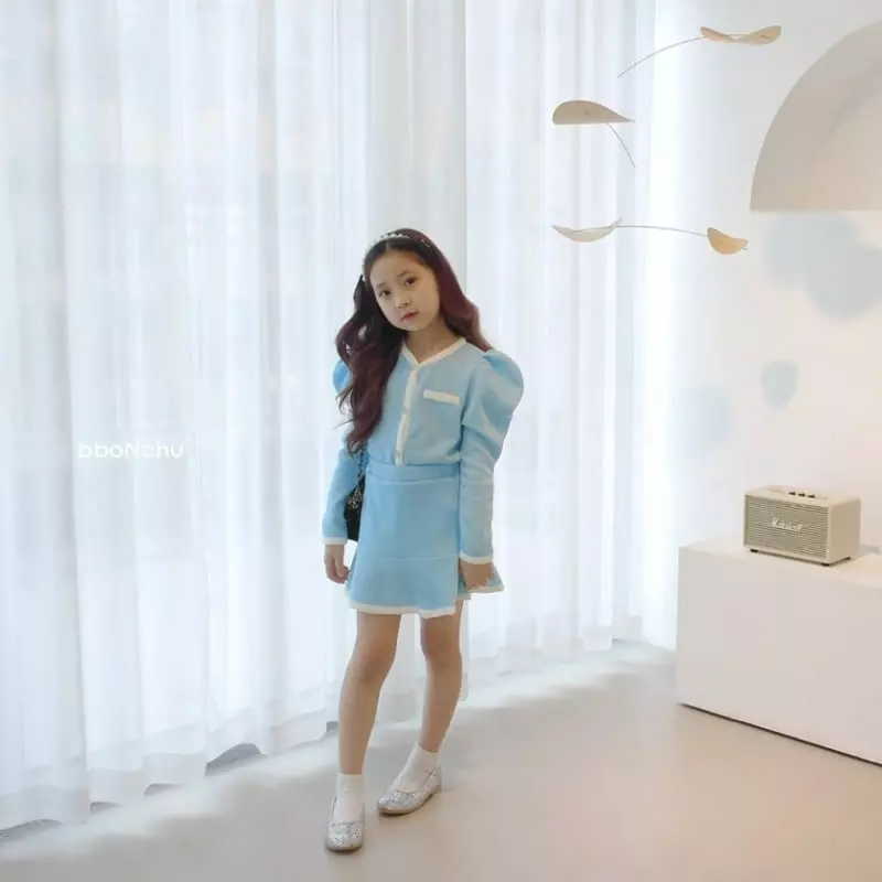 Bbonchu - Korean Children Fashion - #kidzfashiontrend - Sha Sha Top Bottom Set - 11