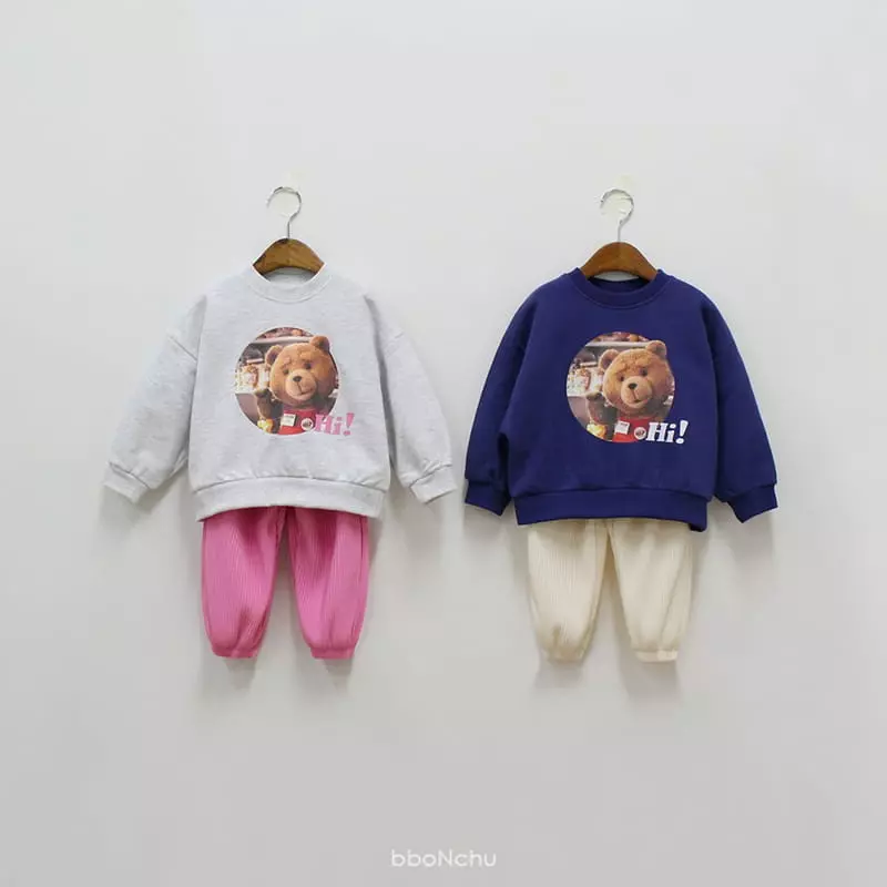 Bbonchu - Korean Children Fashion - #kidzfashiontrend - High Ted Sweatshirt - 6