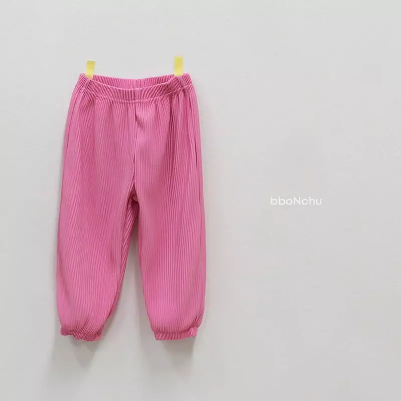 Bbonchu - Korean Children Fashion - #kidzfashiontrend - Winkle Jogger Pants - 3