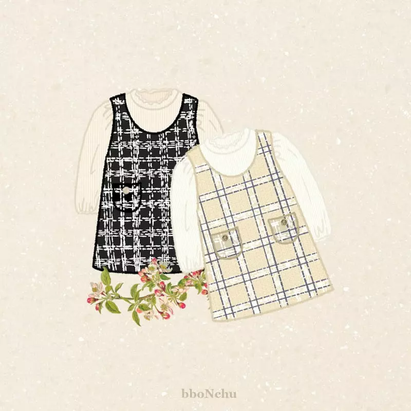 Bbonchu - Korean Children Fashion - #kidzfashiontrend - Twid One-piece - 8
