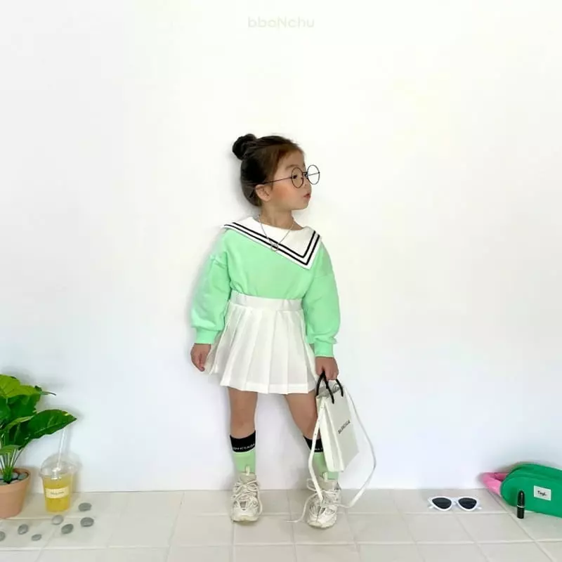 Bbonchu - Korean Children Fashion - #littlefashionista - Sailor Sweatshirt - 2