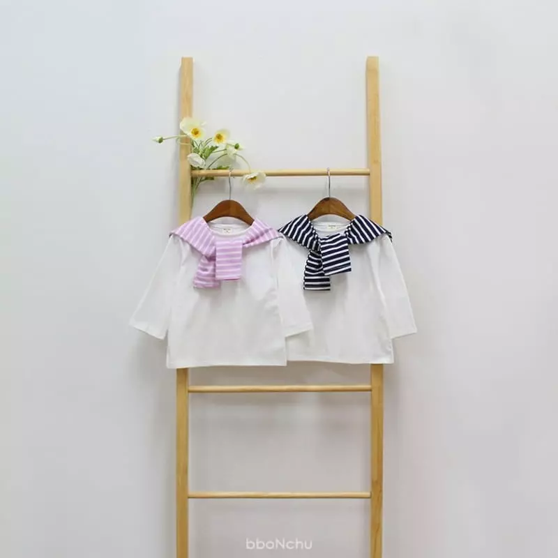Bbonchu - Korean Children Fashion - #littlefashionista - New Semester Tee