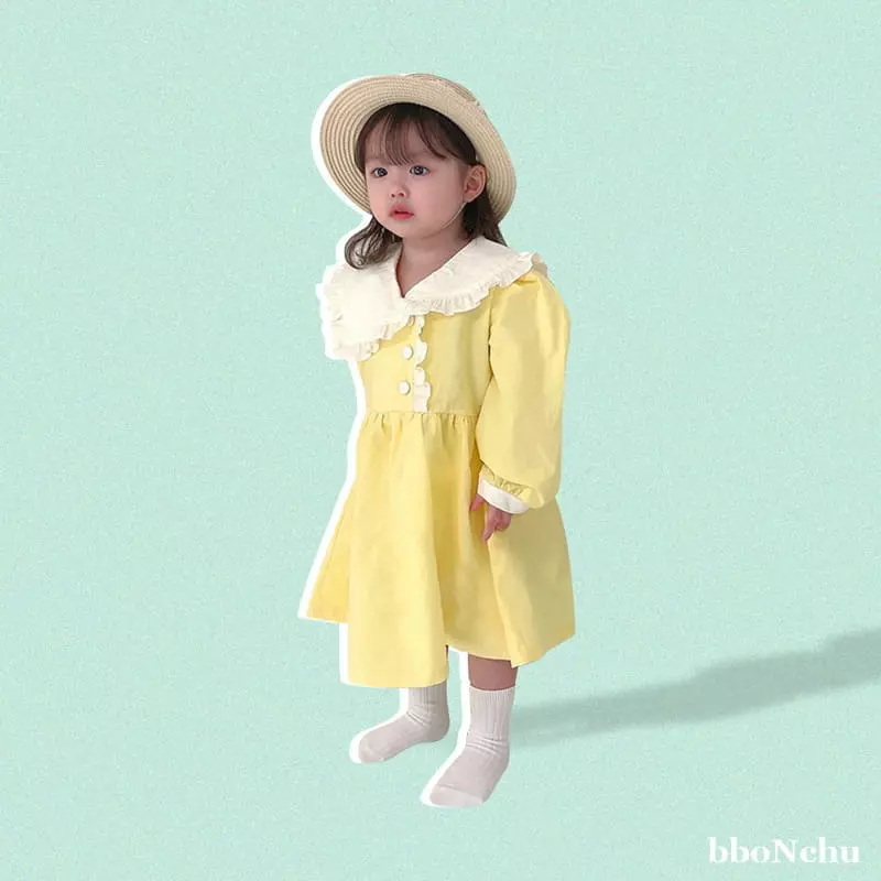 Bbonchu - Korean Children Fashion - #littlefashionista - Butter One-piece - 10