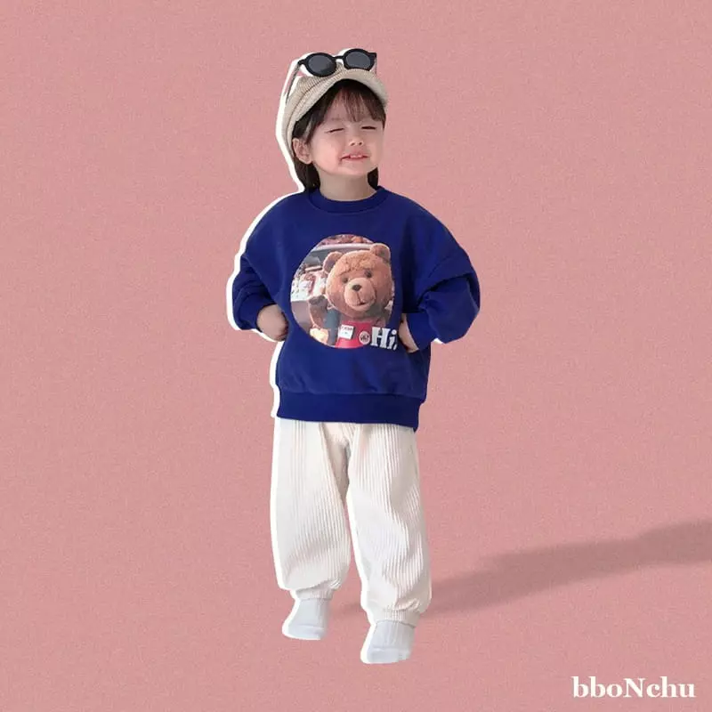 Bbonchu - Korean Children Fashion - #littlefashionista - High Ted Sweatshirt - 8