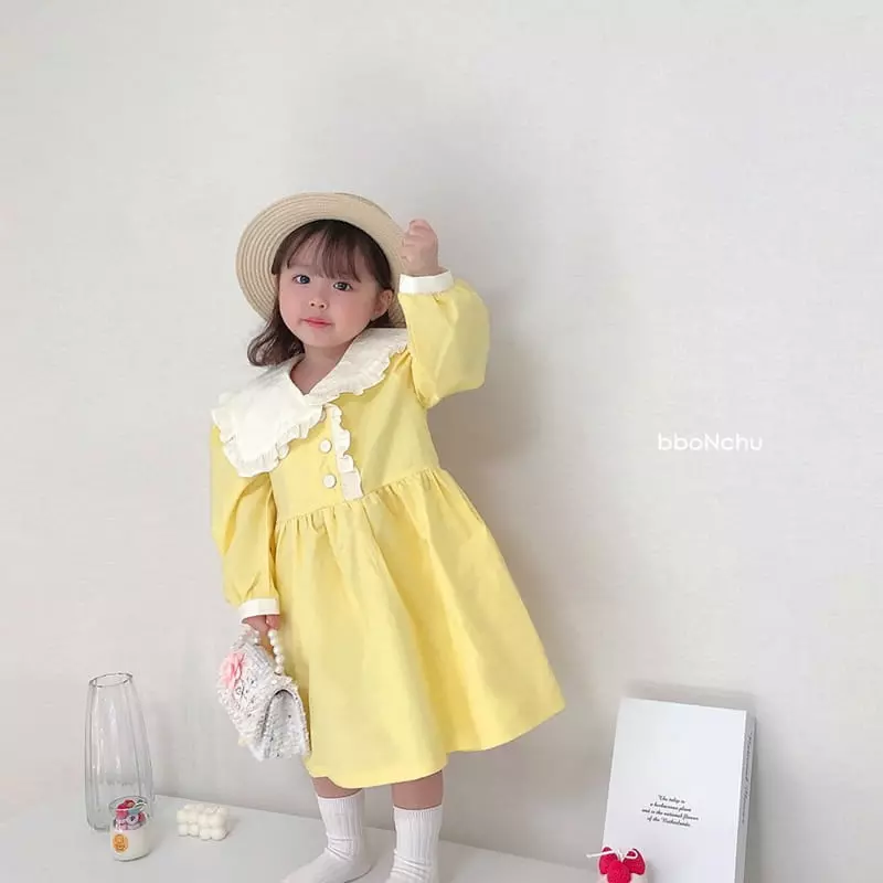 Bbonchu - Korean Children Fashion - #magicofchildhood - Butter One-piece - 11