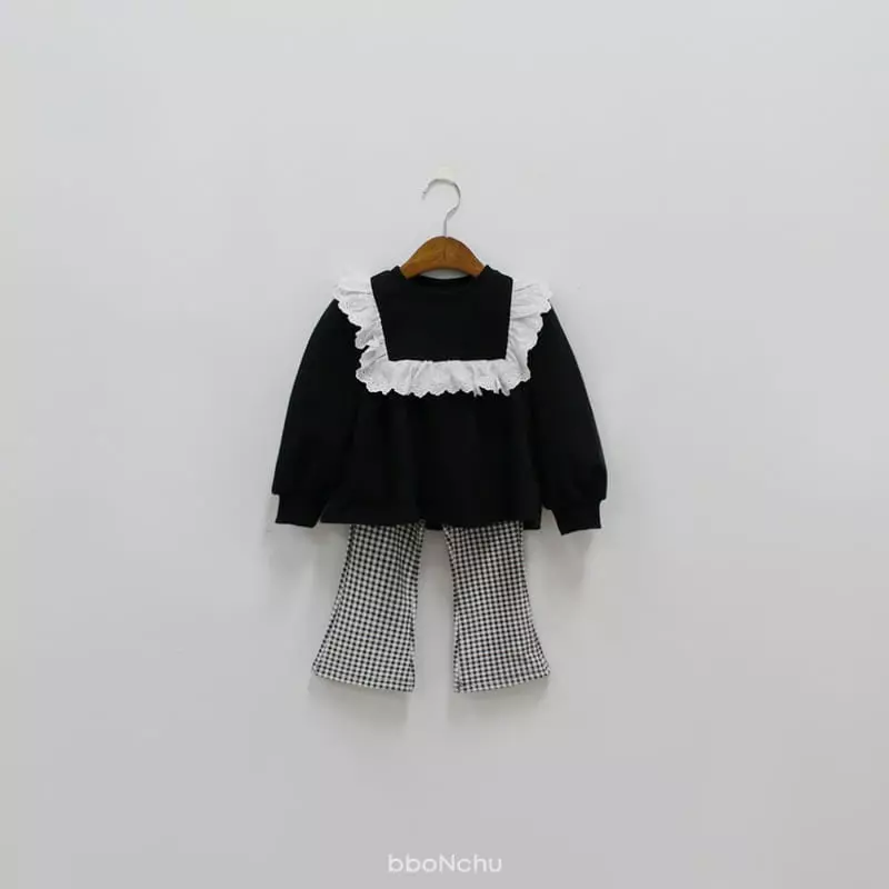 Bbonchu - Korean Children Fashion - #magicofchildhood - Petti Lace Tee - 7