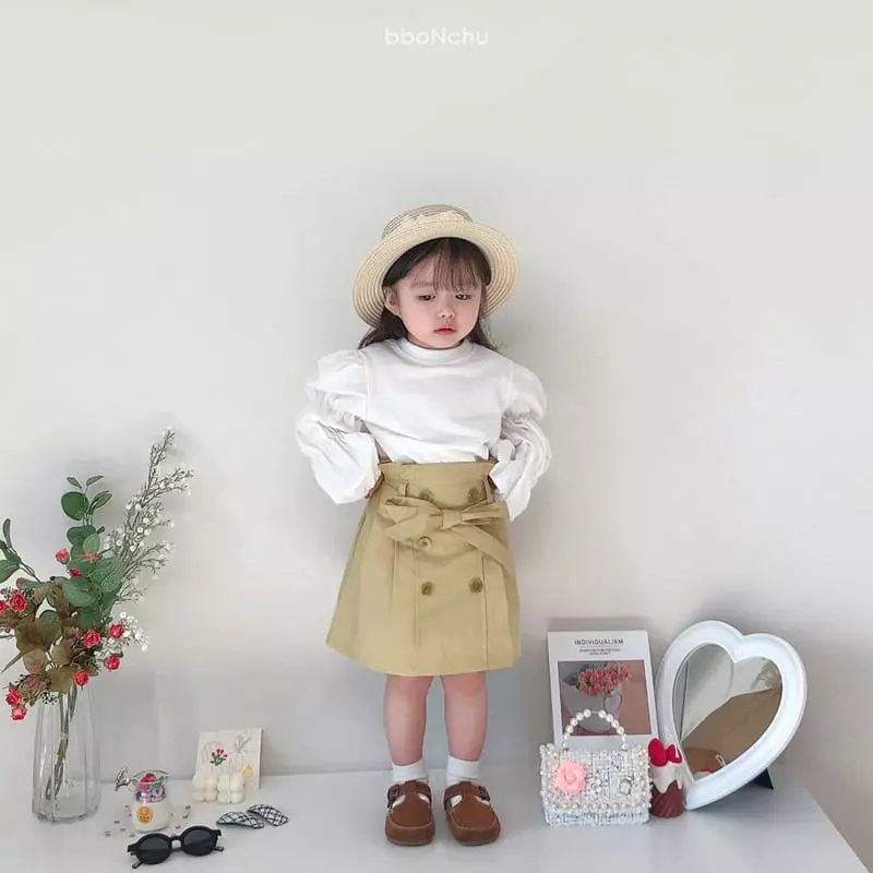 Bbonchu - Korean Children Fashion - #magicofchildhood - Trench Skirt - 12