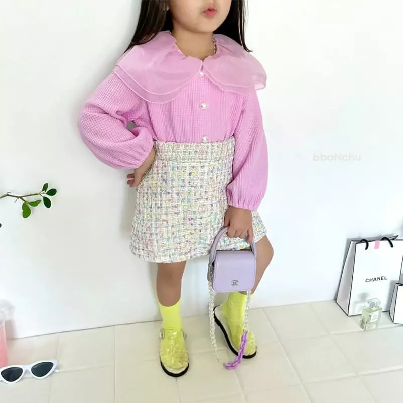 Bbonchu - Korean Children Fashion - #minifashionista - Macaroon Skirt - 2