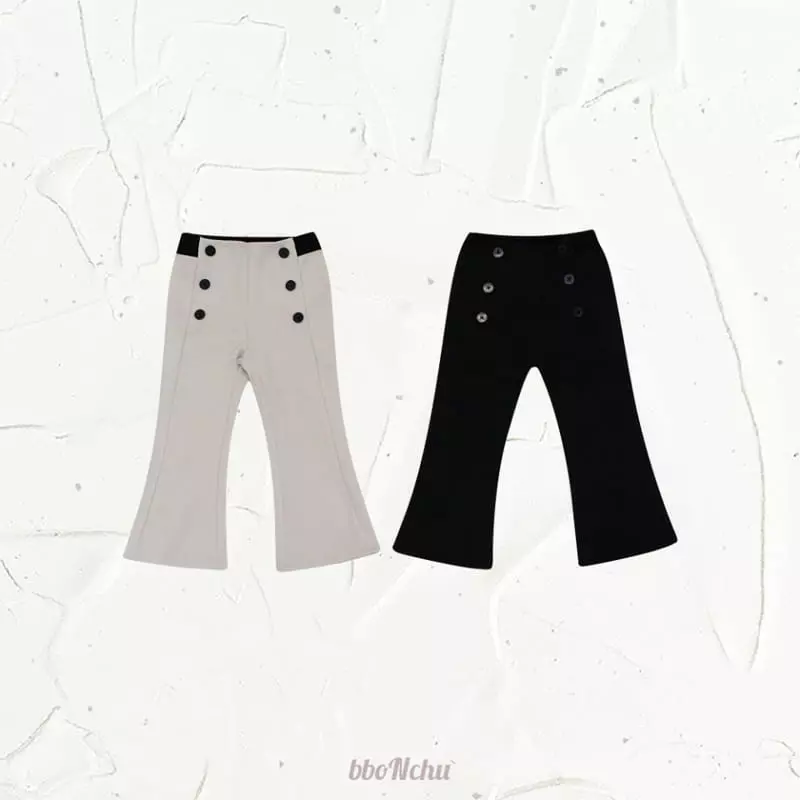 Bbonchu - Korean Children Fashion - #minifashionista - Ella Button Pants - 7