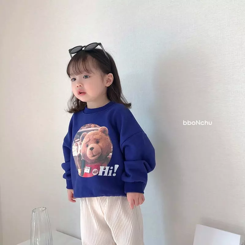 Bbonchu - Korean Children Fashion - #minifashionista - High Ted Sweatshirt - 10