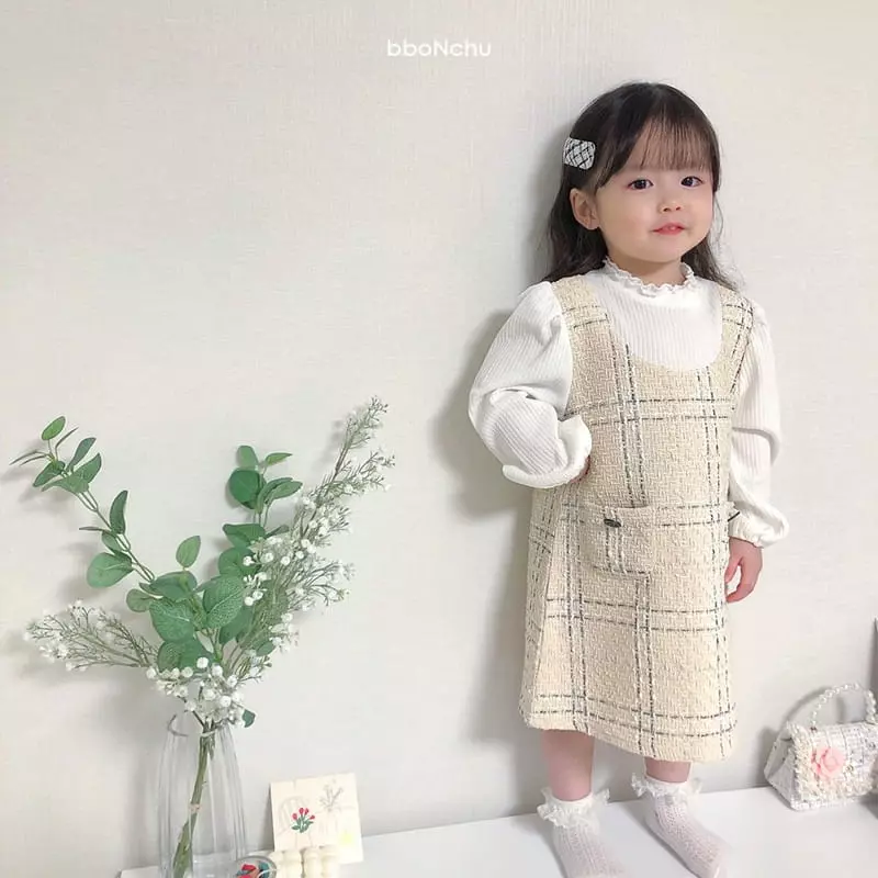 Bbonchu - Korean Children Fashion - #minifashionista - Twid One-piece - 12