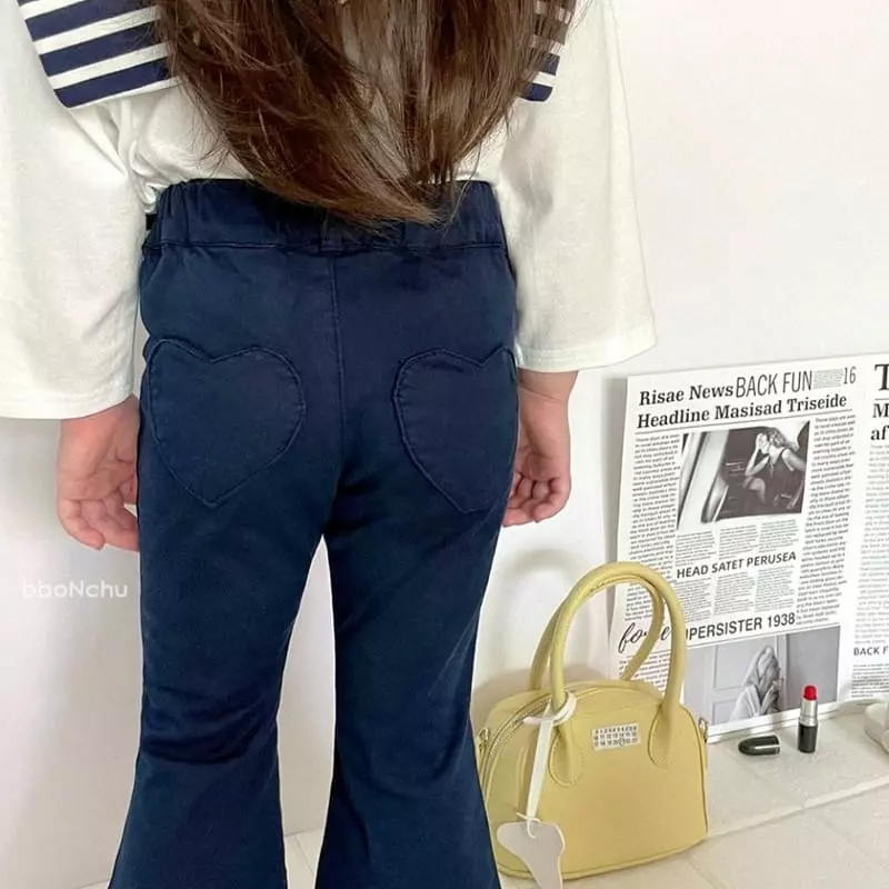 Bbonchu - Korean Children Fashion - #prettylittlegirls - Cuty Bootscut Pants
