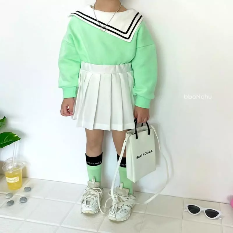 Bbonchu - Korean Children Fashion - #prettylittlegirls - Sailor Sweatshirt - 5