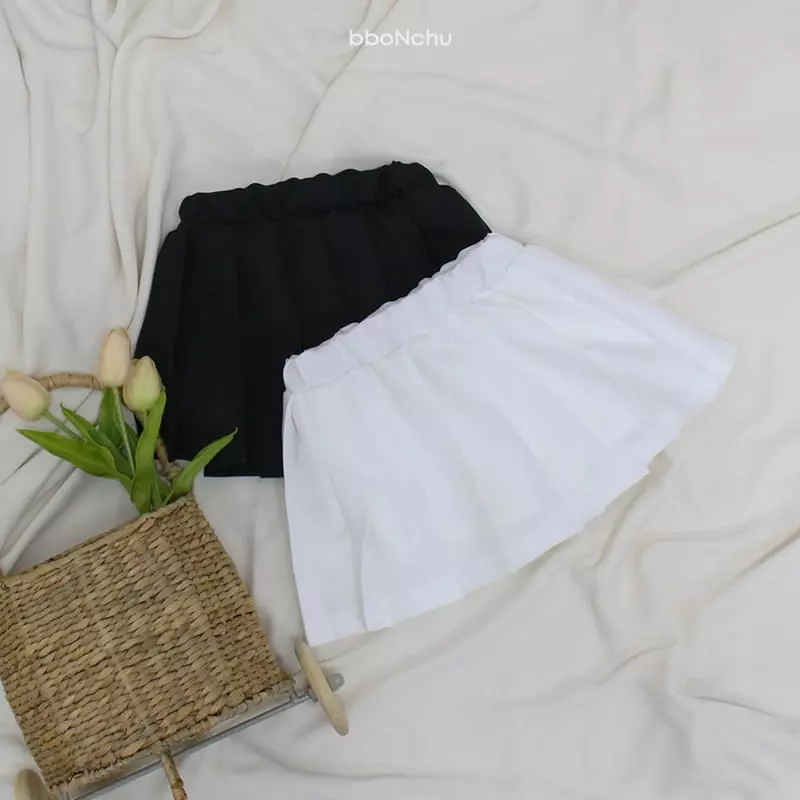 Bbonchu - Korean Children Fashion - #stylishchildhood - Pleats Skirt