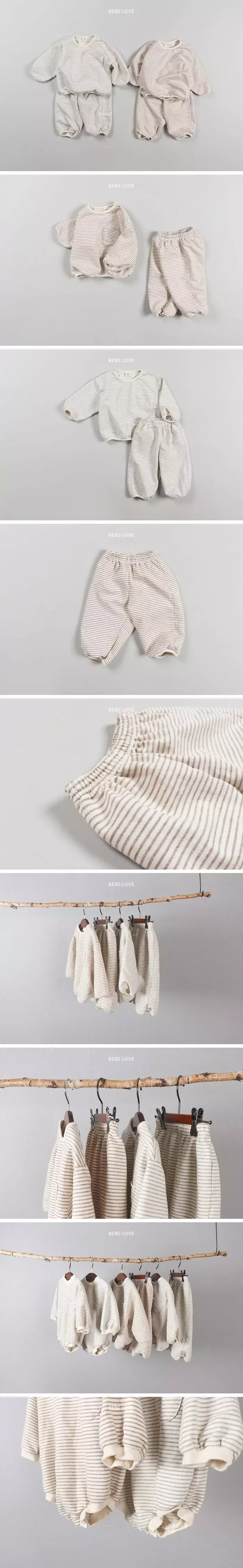 Bebe Love - Korean Baby Fashion - #babylifestyle - Zma Zam Top Bottom Set